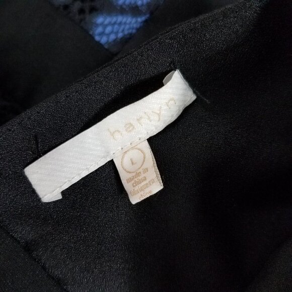 NEW Harlyn L Two Tone Lace Cocktail Sheath Dress Surplice Neck - Picture 13 of 14